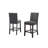 Fabric Counter Height Stools with Nailhead Trim-1192312143
