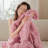 1 PC 50X60" Ruched Throw-119335965