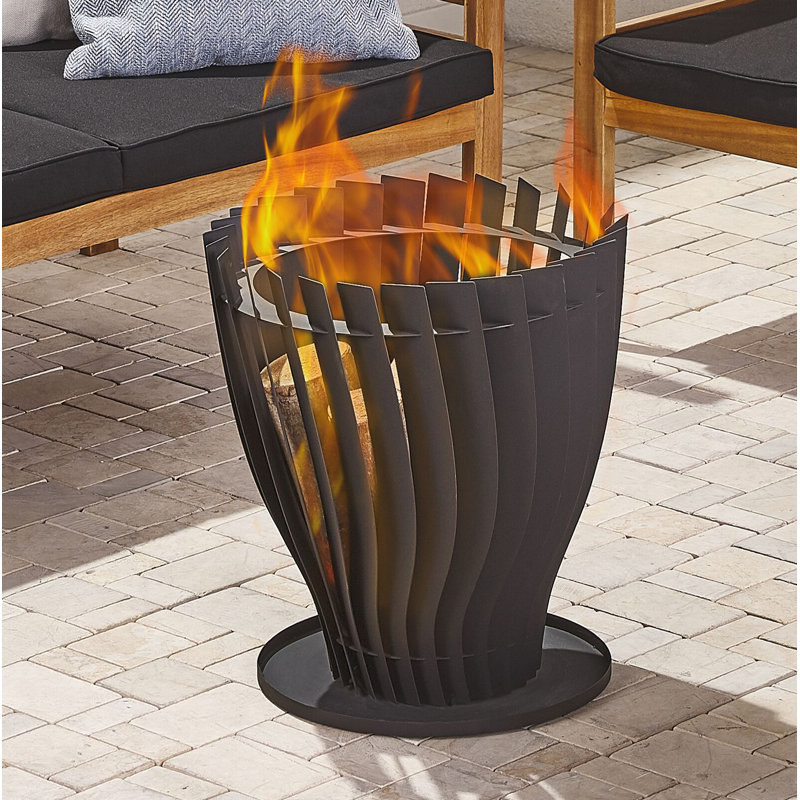 Effington Round Steel Smokeless Fire Pit