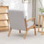 Chaise décorative en bois de style médiéval avec accoudoirs-1601423504