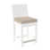 Tabouret de comptoir tissé