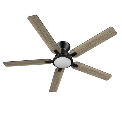 Ventilateur de plafond 52 "à courant continu avec lumière DEL intégrée, télécommande