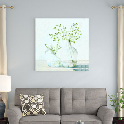 Vases avec verdure