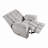 Chenille Upholstered Reclining Chair-1073970904