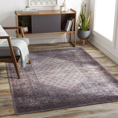 Dicken Washable Oriental Indoor Rug