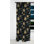 Opulence de fleur de damas noire et beige I - Rideau damassé - Rideau occultant - 1 panneaux