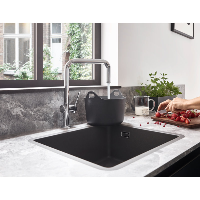 Robinet de cuisine hansgrohe Talis N, 1 jet en U, 1,75 gal / min, Chrome