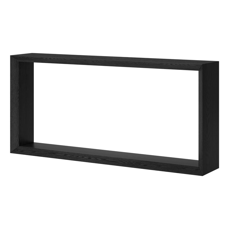 Amberg Console Table, 30" H x 64" W x 11-5/8" D, Black