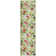 Machine Washable Indoor/Outdoor Christmas Cherries Xhevrie Aloe Rug