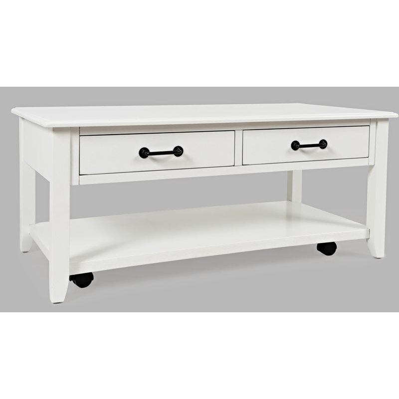 Gallaher Solid Wood Top Coffee Table