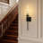 Battery Operated Wall Sconce With Remote Control, Dimmable Wireless Wall Light For Bedroom Living Room  Hallway-1837974258