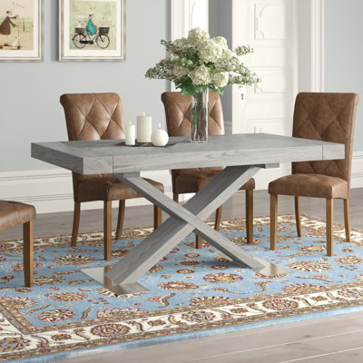Litzy 90 cm Extendable Rectangular Dining Table