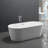 Chand Series 67'' x 31.5'' Soaking Acrylic Bathtub
