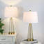 Lampe de table moderne en fer 27 "avec éclairage à intensité variable 3 lumières Donnybrook-1872917543