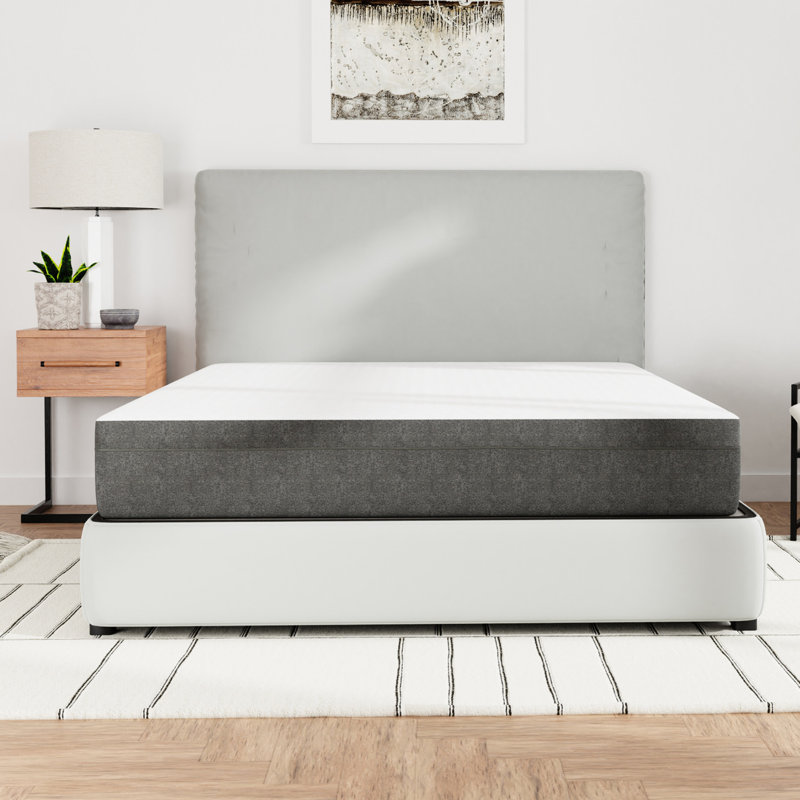 Matelas de 10 po en mousse viscoélastique imprégnée de gel à mémoire de forme, Double, 10.09"