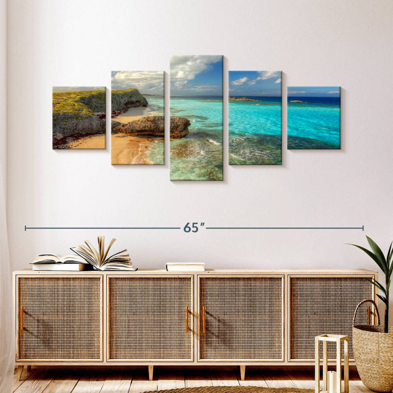 Middle Caicos Aydden, 24" H x 55" W