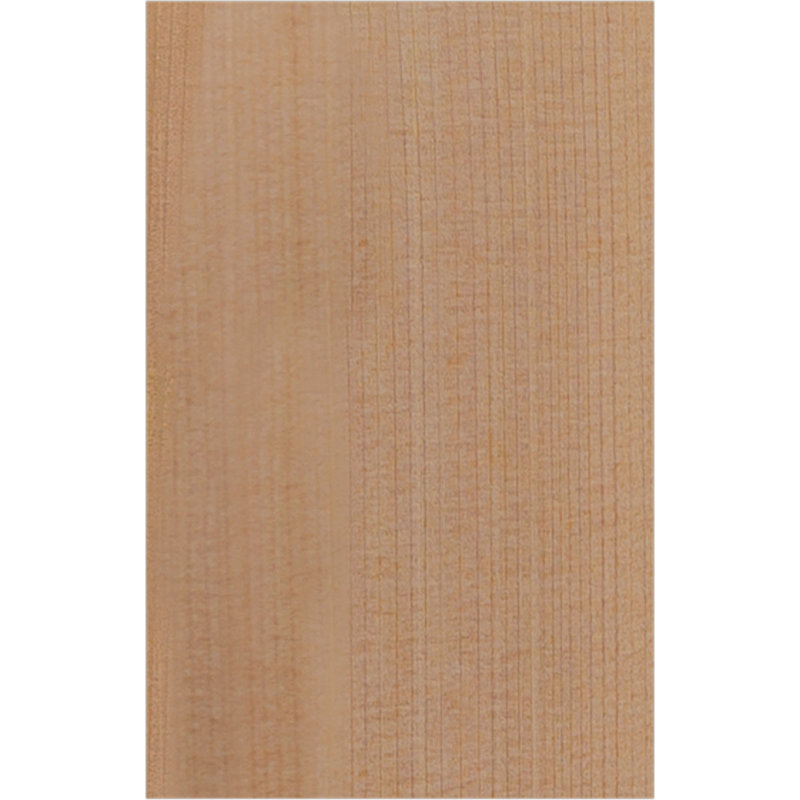 Queue de chevron lisse Del Monte, Cèdre rouge, H 6 po x l 3 1/2 po x L 36 po