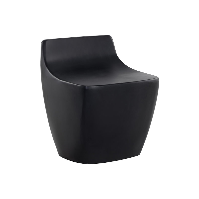 LEDGER STOOL - Black, Black