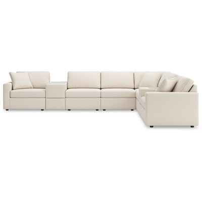 Chobanyan 8-Piece Sectional With Storage Consoles