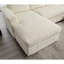 Canapé modulaire de 10,75 po, canapé modulaire surdimensionné, rangement pour chaise longue, canapé moderne en forme de U, canapés rembourrés, chenille, bouton en cristal, salon, appartement-1736619593
