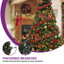 Arbre de Noël épinette pré-éclairé-137890174