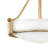 Hathaway 3-Light Semi-Flush Mount Bowl Ceiling Light