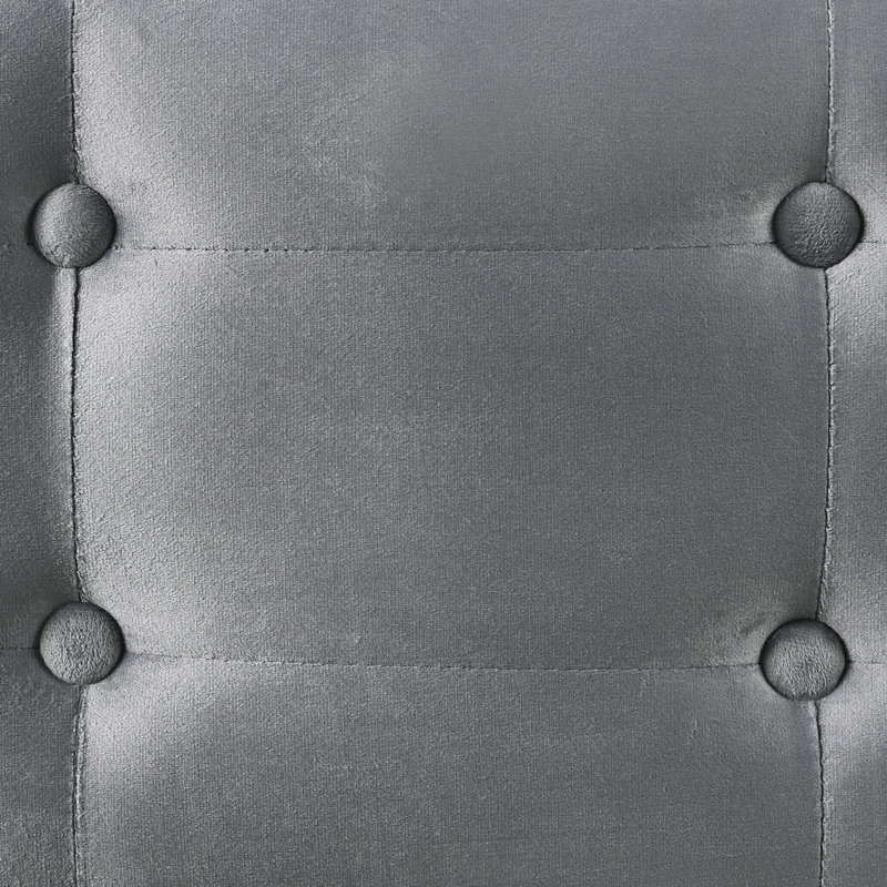 Lit de jour simple Avira Prie, Gray