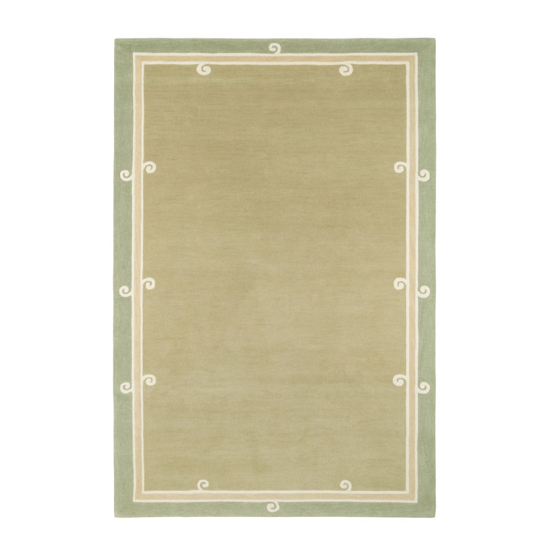 Syracuse Hand Tufted Wool Area Rug, Rectangle 5'5" x 7'8"