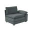 Chaise d'angle en velours côtelé Lauretta-130047827