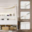 Lit à baldaquin avec lumières DEL et rangement pour tête de lit, cadre de lit de grange, cadre de lit avec lumières DEL, lit avec station de charge, aucun sommier nécessaire, assemblage facile-381841489-381841491