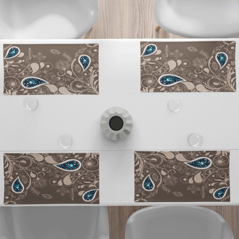 Récapitulatif 18,5" motif cachemire