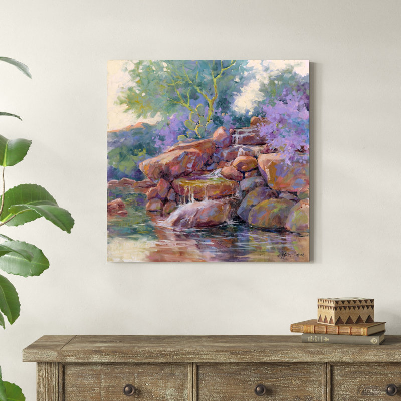 Ruisseau du désert, H 30 po x l 30 po x P 1,25 po
