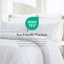 Ensemble de housse de couette 3 pièces en fil de coton teint-132797823-132797824