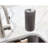 iDesign iD Clean BPA-Free Plastic Refillable Wipe Dispenser, Charcoal