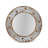 MANGO WOOD / FITTED ROUND MIRROR
