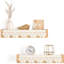 Tablette flottante en bois 2 pièces Ferryhill
