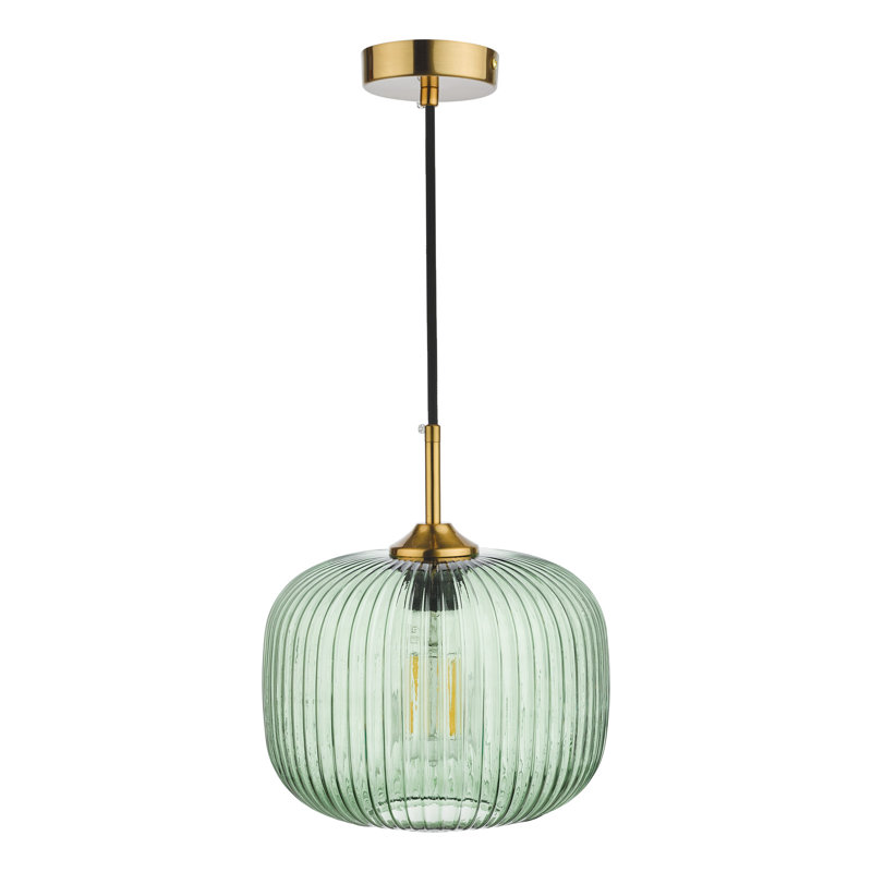 Chelbi 1 - Light Pendant, Bronze, Green