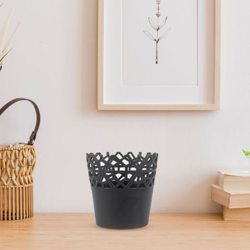 Vase de table en céramique Doylestown, Noir