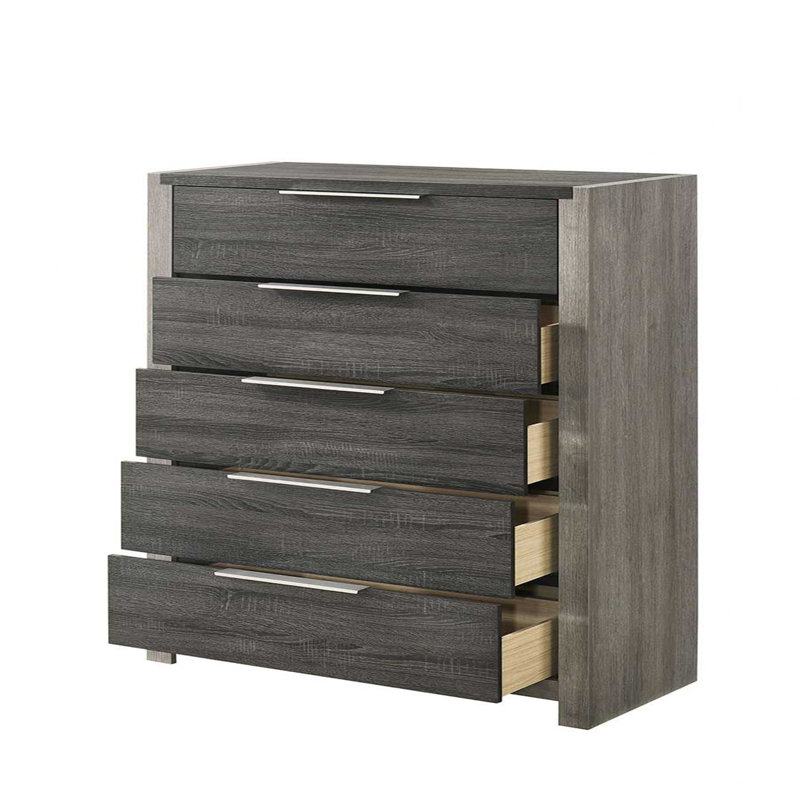 Commode grise, commode grise