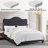 Fabric Upholstered Bed Frame with Adjustable Headboar,Wood Slat Support, Button Tufted Platform Bed-970880354-970880356