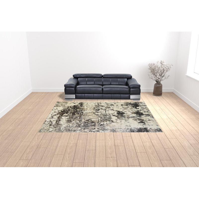 Tapis rectangulaire Clida, Rectangle 9 pi 2 po x 12 pi 6 po