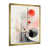 Impression dorée sur toile encadrée