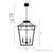 Laurel Ridge 4 Light Lantern Pendant-70776587