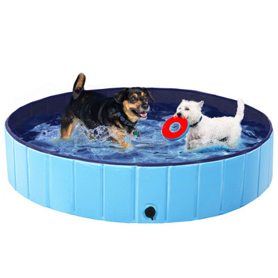 Foldable Large Pet Swimming Pool PVC Bathtub for Dogs/Cats