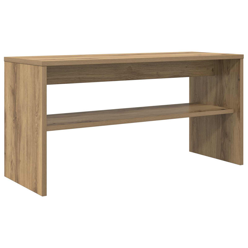 TV Stand, 40cm H x 80cm L x 30cm W, Artisan Oak