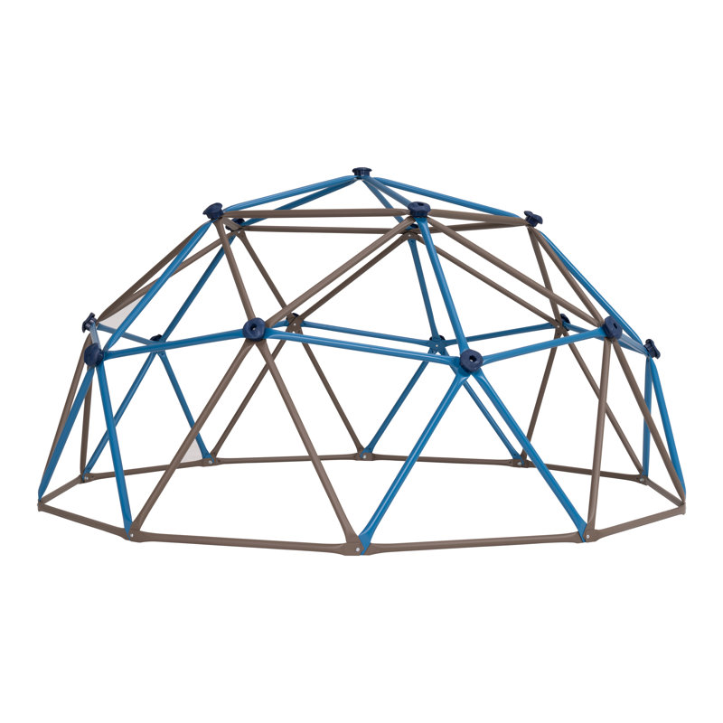 Lifetime Climbing Dome, Blue/Brown, 137.16cm H x 9cm W x 9cm D