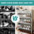 Shoe Cabinet for Entryway, Narrow Shoe Storage Cabinet with 3 Flip Drawers and 2 Top Drawers, Modern Shoe Rack Organizer Cabinet for Hallway, Apartment, Living Room, White-848714684