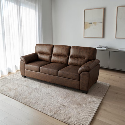 Brooklington 81" Fabric Modern Sofa Pillow-Top Arms Upholstered Couch For Small Space