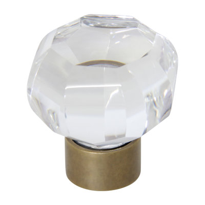 Oversized 1 3/4" Length Geometric Knob