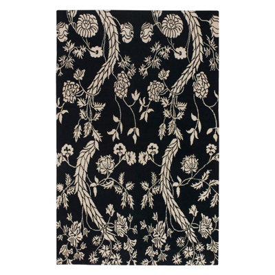 Caldean Wool Floral Indoor Rug